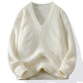 Pyjamas Men Lazy High-grade Sense of Autumn Winter Knit Shirt